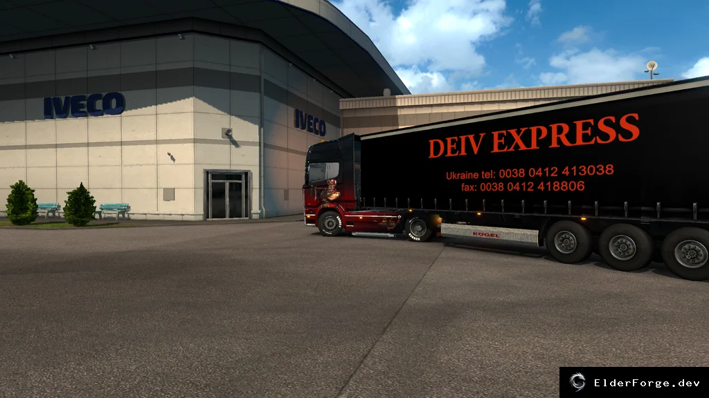 Обложка мода: 10 автономных прицепов Ukrainian skins для Euro Truck Simulator 2