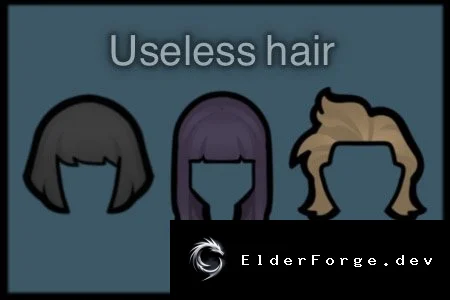 24 новых прически для колонистов в RimWorld – мод Useless Hair