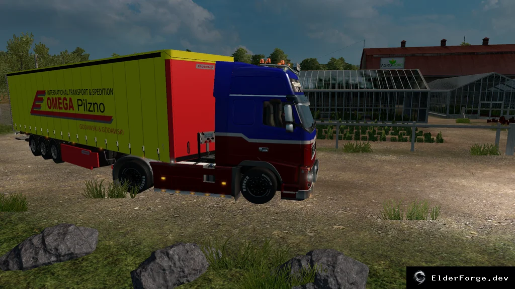 Обложка мода: 5 автономных прицепов Fruehauf Maxispeed для Euro Truck Simulator 2