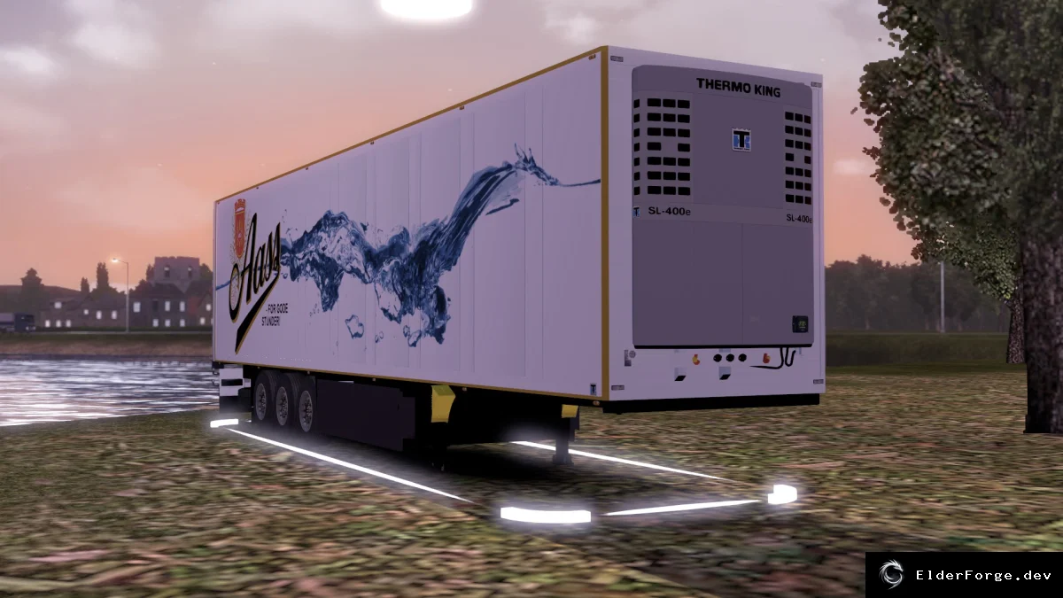 Обложка мода: Aas Bryggeri SKO – новый скин прицепа для Euro Truck Simulator 2