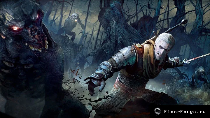 Обложка мода: Адреналин — замедление времени в The Witcher 3 при накоплении адреналина
