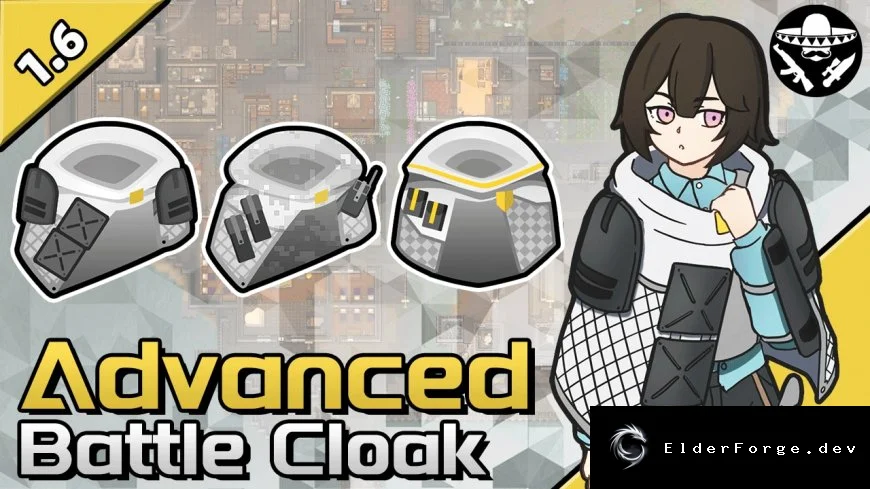 Advanced Battle Cloak – новые боевые плащи для RimWorld