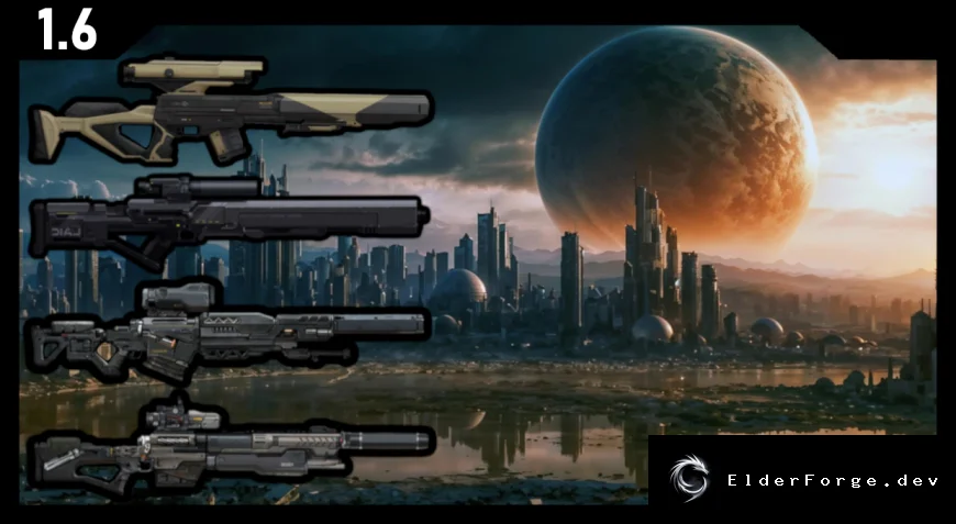 Advanced Sniper Rifles – мощные снайперские винтовки для RimWorld
