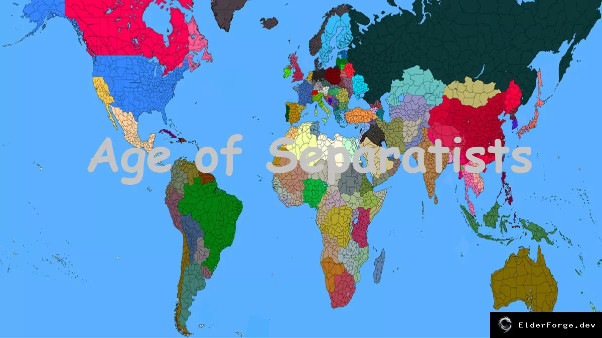 Age of Separatists – сценарий мировых революций для Age of History II