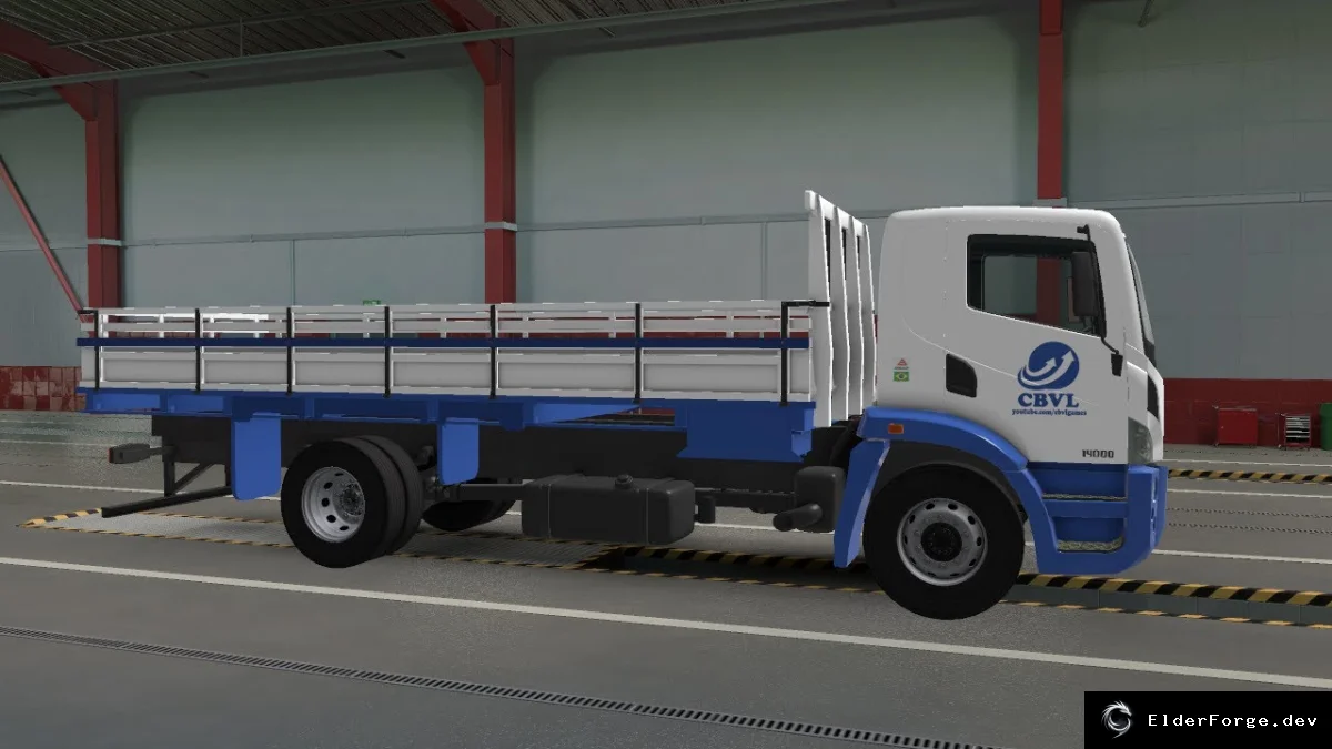 Обложка мода: Agrale 14000S – новый грузовик для Euro Truck Simulator 2 (ETS2)