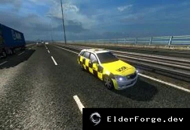 Обложка мода: AI Emergency Vehicles для Euro Truck Simulator 2 – совместимый с версией 1.20.xx