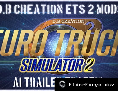 Обложка мода: AI Traffic Trailer Pack для Euro Truck Simulator 2 – новые трейлеры в трафике (ETS2 1.35.x)