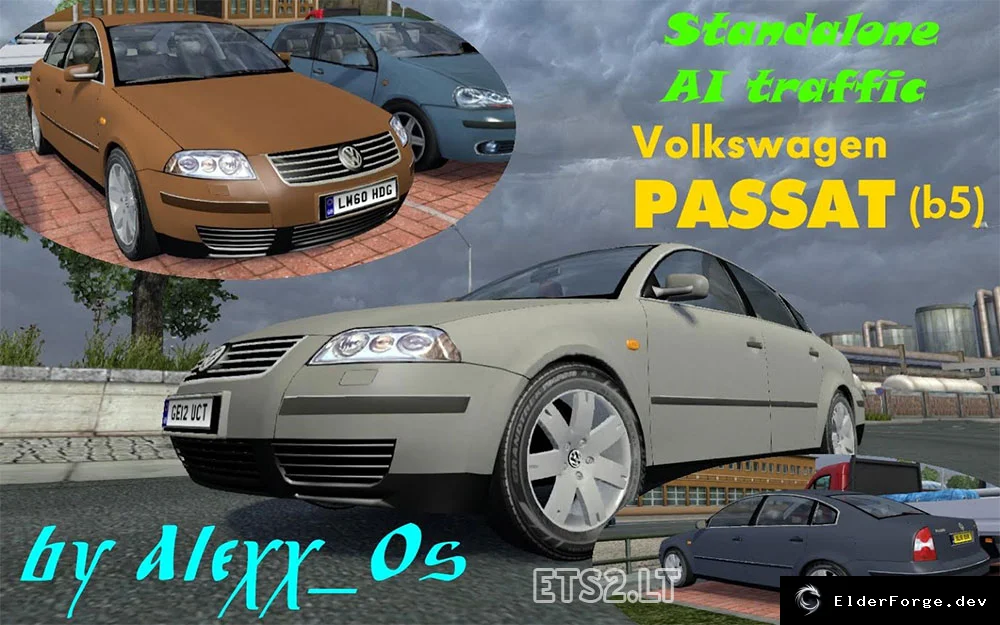 Обложка мода: AI Traffic – Volkswagen Passat B5 для Euro Truck Simulator 2