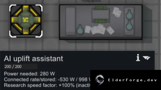 AI Uplifting Assistant – ускоритель исследований для RimWorld