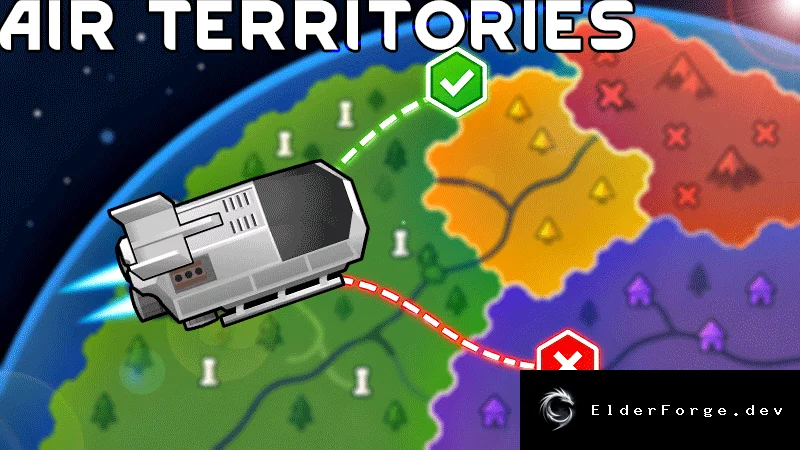 Air Territories – воздушные зоны над территориями в RimWorld