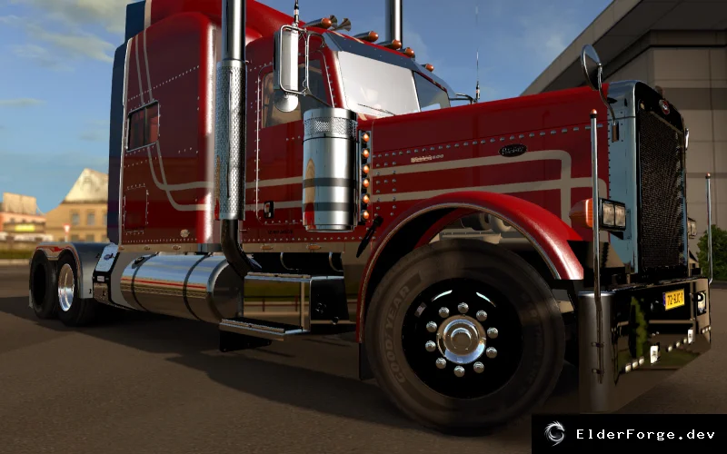 Обложка мода: Alcoa Chrome &amp; Black – хромированные и черные диски для Euro Truck Simulator 2 (standalone)