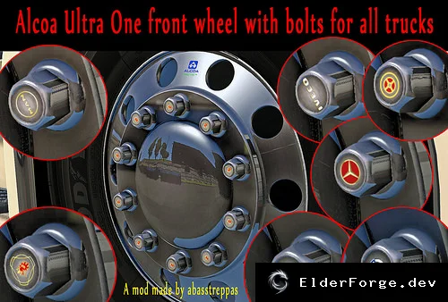 Обложка мода: Alcoa Ultra One – передняя ободка для грузовиков ETS2