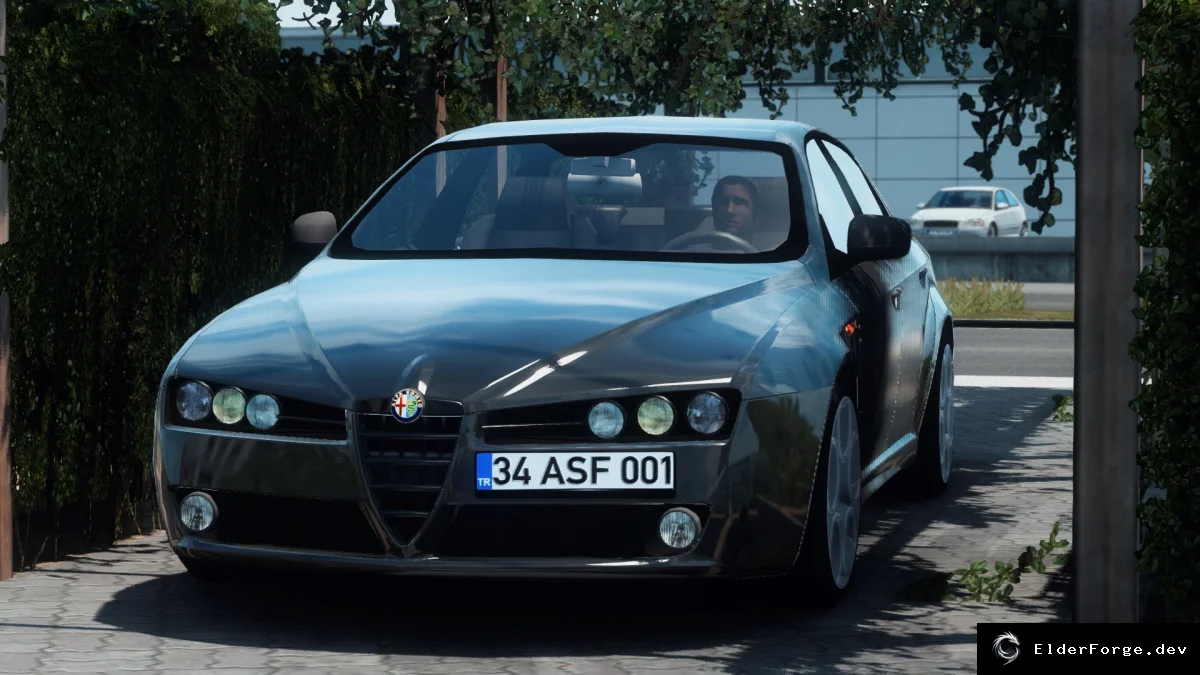 Обложка мода: Alfa Romeo 159 для Euro Truck Simulator 2 – полный набор опций в патче 1.58