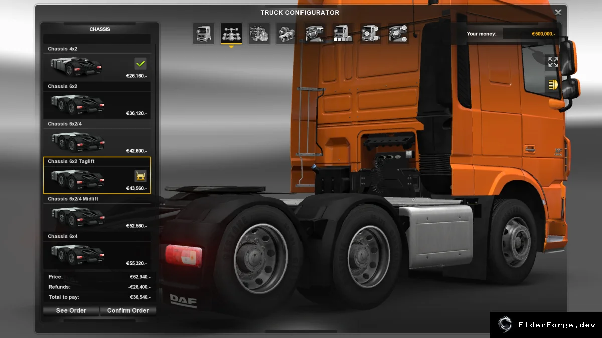 Обложка мода: All The Raised Axle Trailers – Ленивцы для прицепов в Euro Truck Simulator 2
