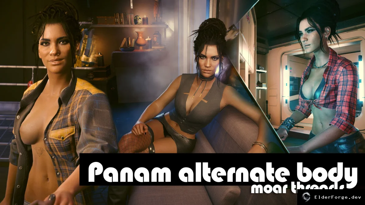 Обложка мода: Альтернативная одежда для Панам в Cyberpunk 2077 – новые стили и аксессуары