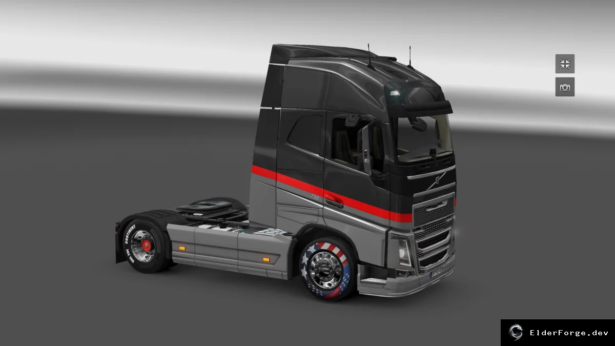 Обложка мода: American Dream Wheels + Dump Trailer — мод для Euro Truck Simulator 2