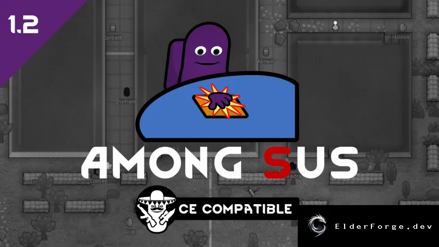 Amogus Race — новая гуманоидная раса для RimWorld