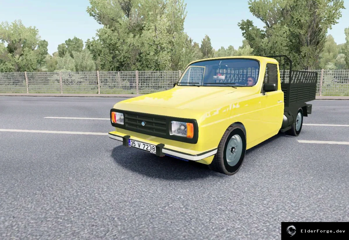 Обложка мода: Anadol P2 – автономный грузовик с уникальным салоном и звуками для Euro Truck Simulator 2