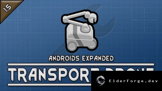 Androids Expanded: Транспортный дрон для перевозки грузов в RimWorld