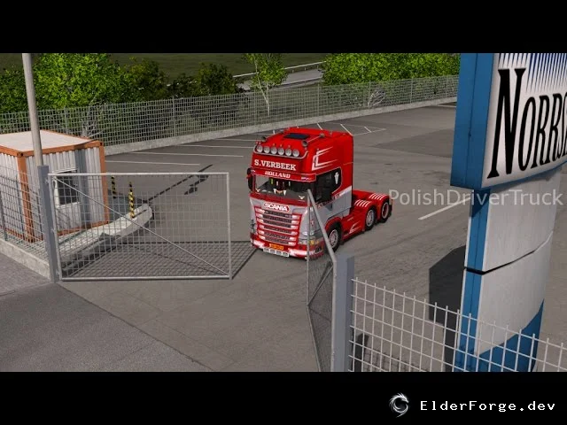 Обложка мода: Анимированные ворота компаний для ETS2 – версия 1.7 (патч 1.27.2.1s)