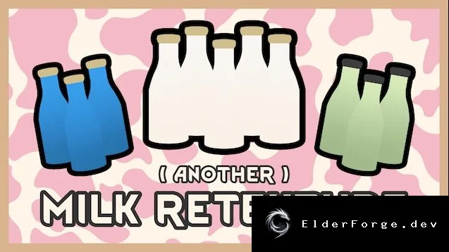 Another Milk Retexture – стеклянные бутылки для молока в RimWorld