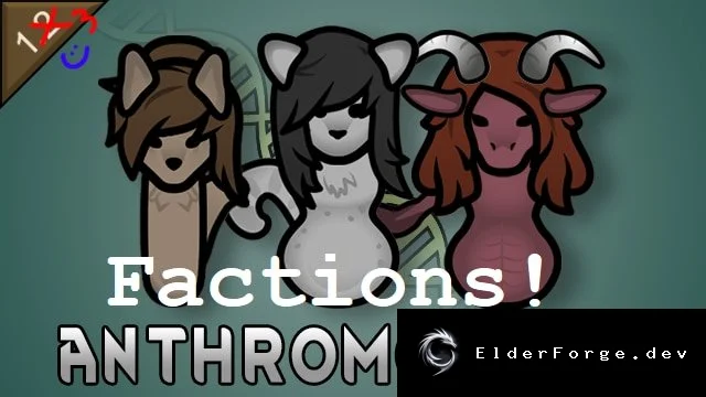Обложка мода: Anthromorphs – Племенные фракции для RimWorld