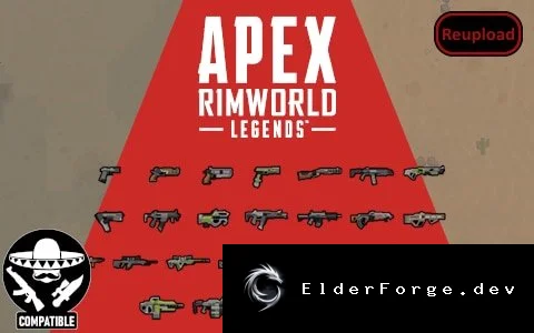 Apex: Rimworld Legends – более 20 новых видов оружия для вашей колонии