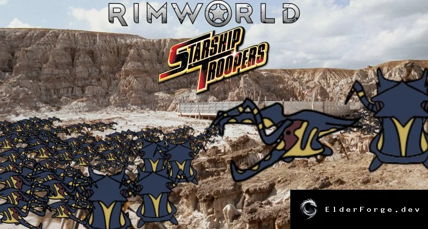 Arachnid Insectoids – паукообразные из Starship Troopers для RimWorld