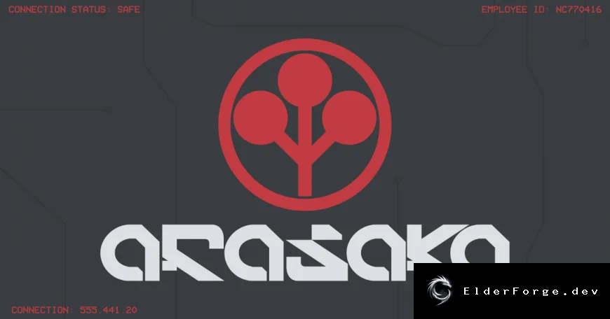 Arasaka Corporation – киберпанк снаряжение для RimWorld