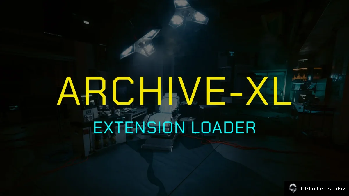 ArchiveXL – расширенный загрузчик ресурсов для Cyberpunk 2077