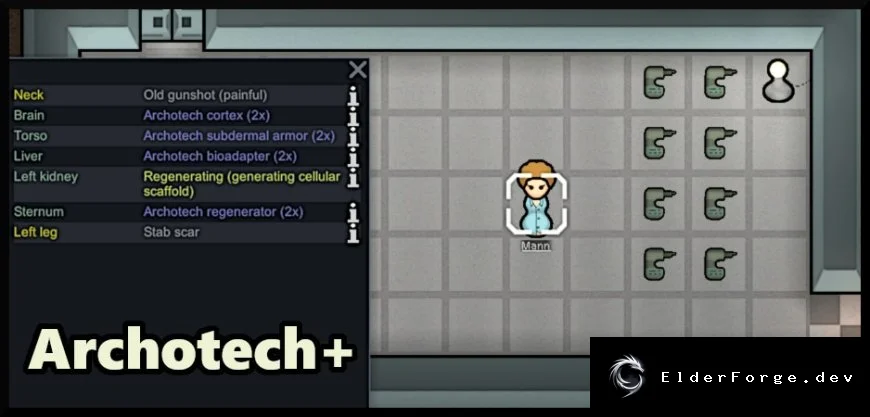 Archotech++ – расширенный набор архотехнологий для RimWorld