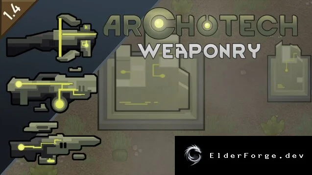 Archotech Weaponry – высокотехнологичное вооружение для RimWorld