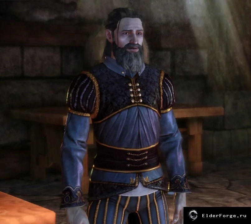 Обложка мода: Arl Eamon – молодой и красивый Эамон в Dragon Age: Origins