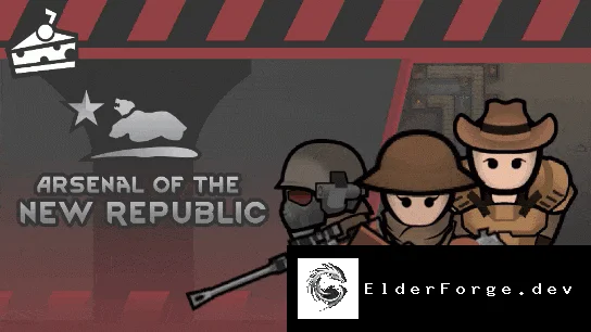 Arsenal – New Republic: промышленное снаряжение из Fallout для RimWorld