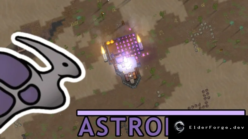 Astrolopes – раннее производство астротоплива для RimWorld