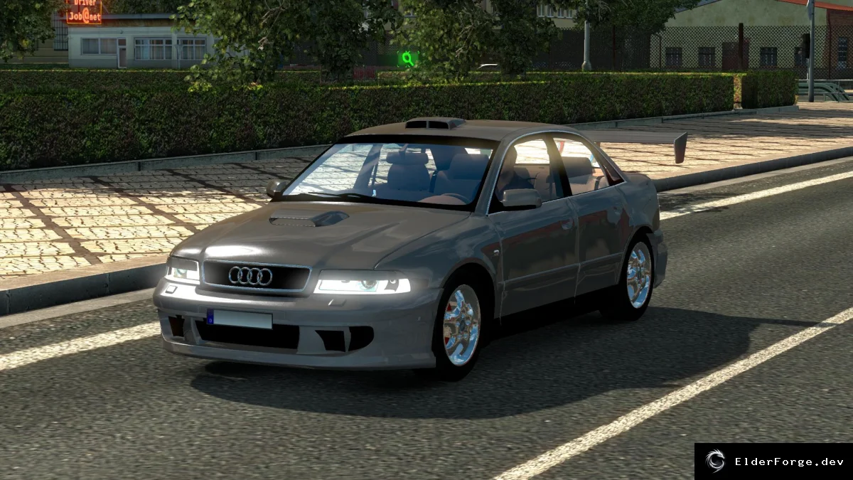Обложка мода: Audi A4 для Euro Truck Simulator 2 – версия 0.5 BETA