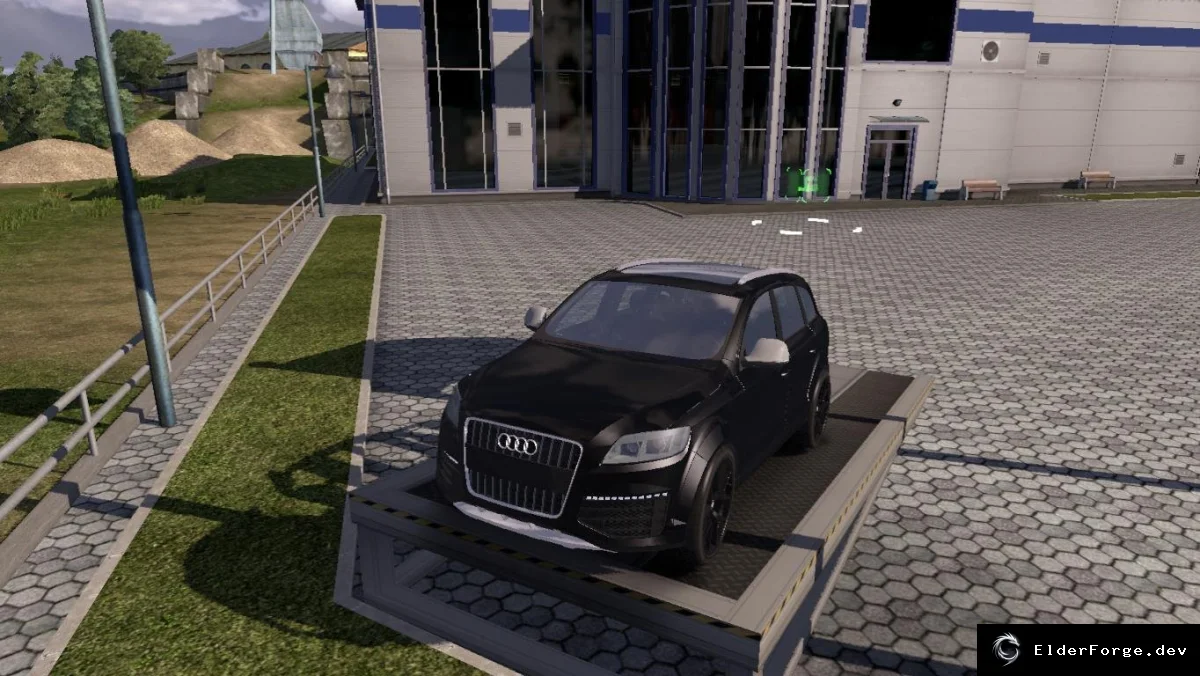 Обложка мода: Audi Q7 – личный автомобиль для Euro Truck Simulator 2