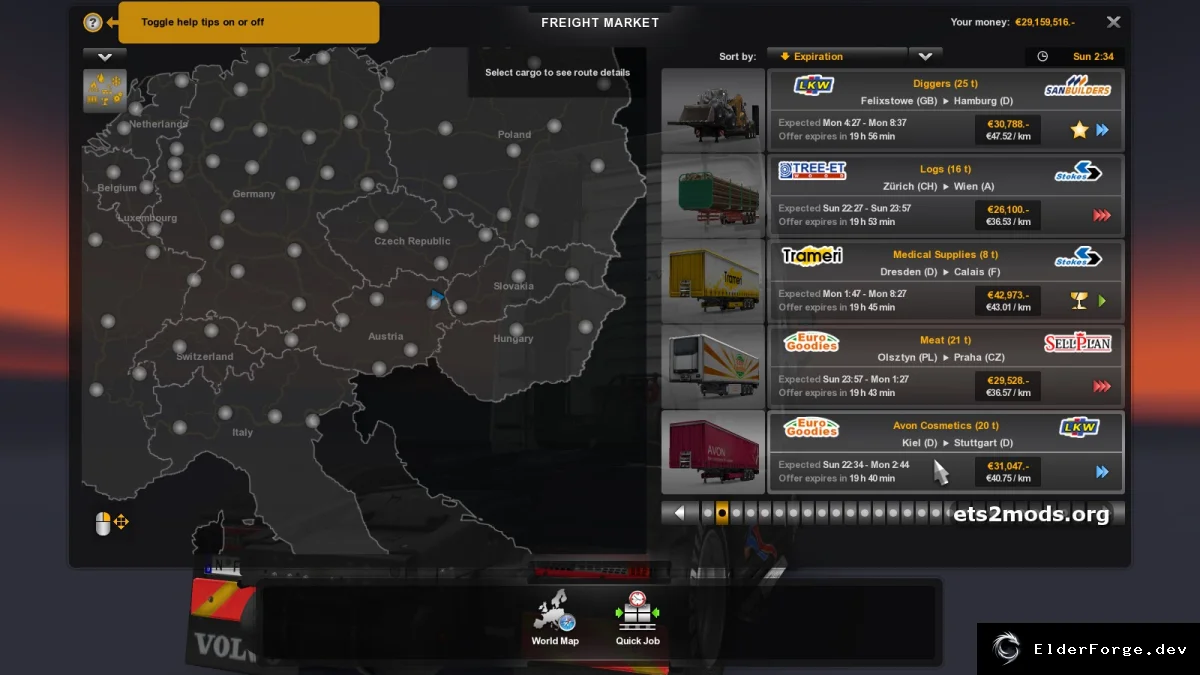 Обложка мода: Avon Cosmetics – новый прицеп для Euro Truck Simulator 2
