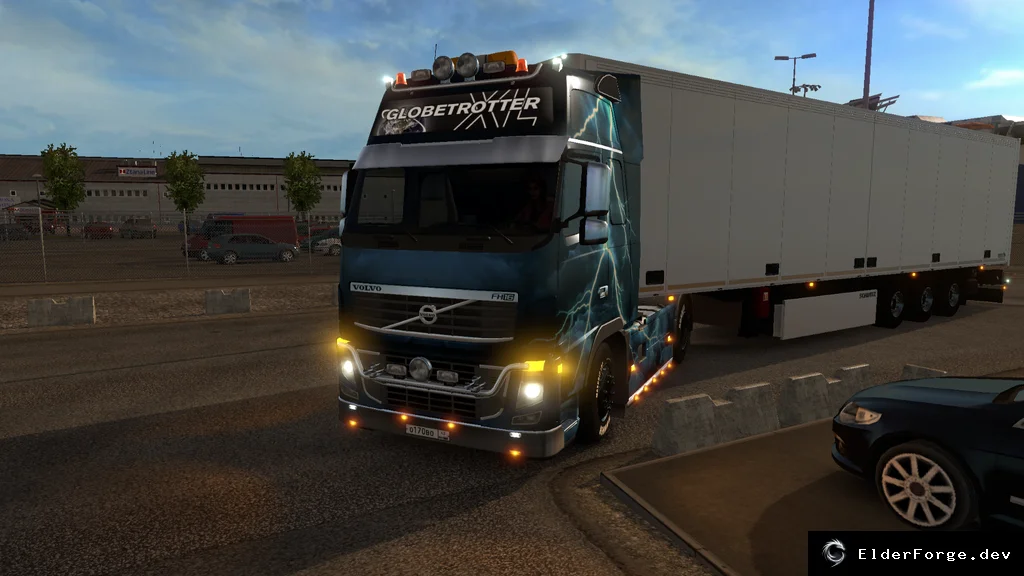 Обложка мода: Автономный прицеп Schmitz SK.O для Euro Truck Simulator 2