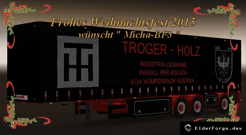 Обложка мода: Автономный прицеп Schubert для Euro Truck Simulator 2 – реальный трафик