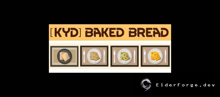 Baked Bread — запечённый хлеб для RimWorld