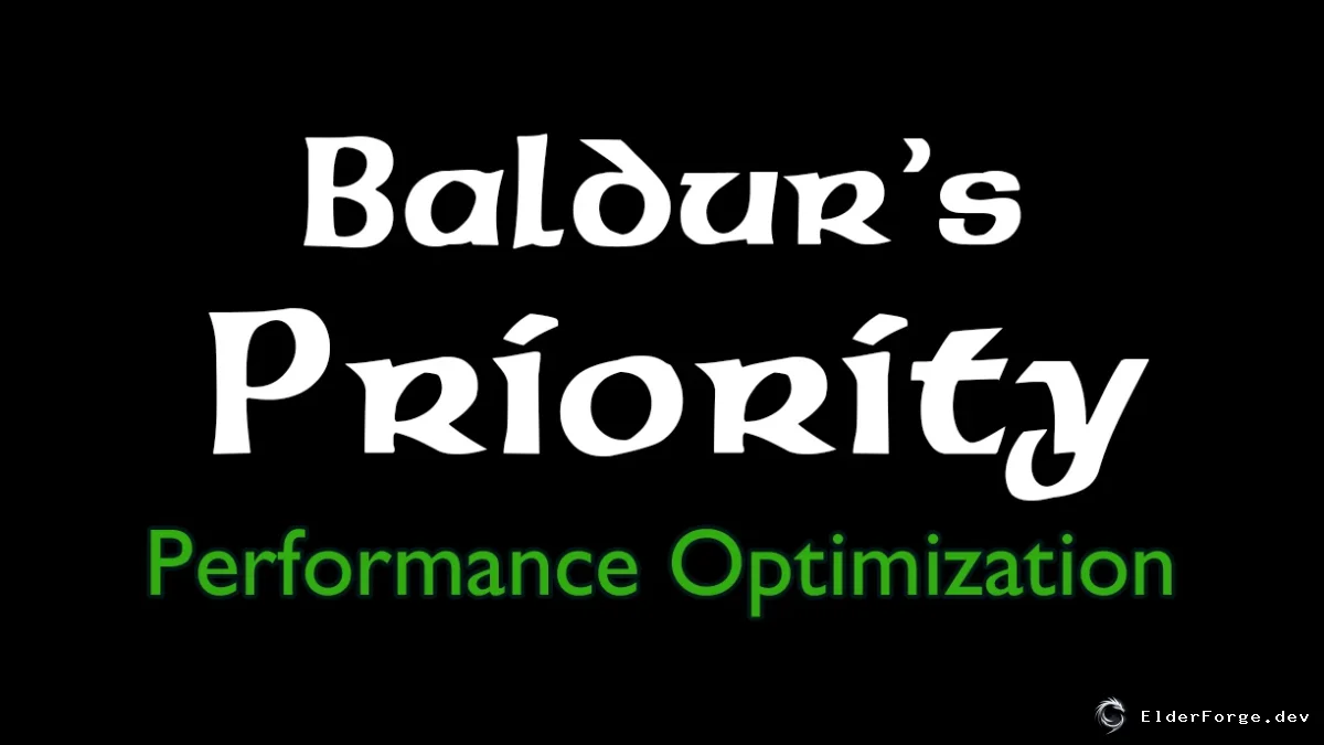 Обложка мода: Baldur's Gate 3: Приоритет процессора – оптимизатор производительности (Baldur's Priority)