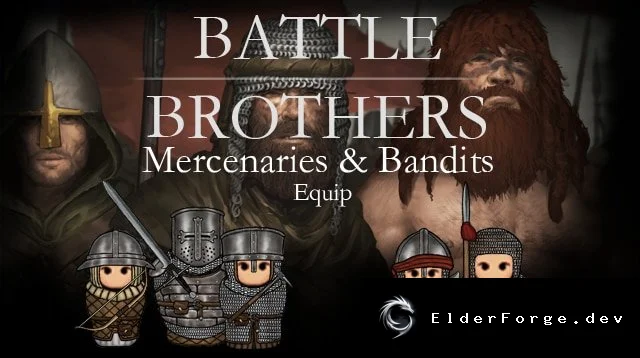 Battle Brothers: оригинальная экипировка для RimWorld