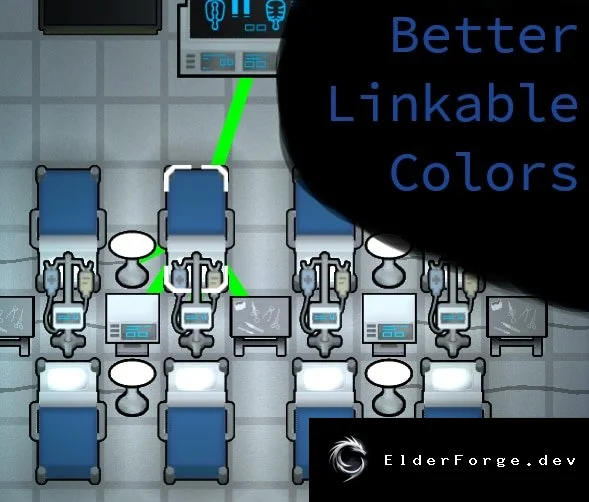 Better Linkable Colors – улучшенные линии соединения в RimWorld