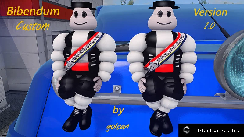Обложка мода: Bibendum Custom – французский лорд в Euro Truck Simulator 2