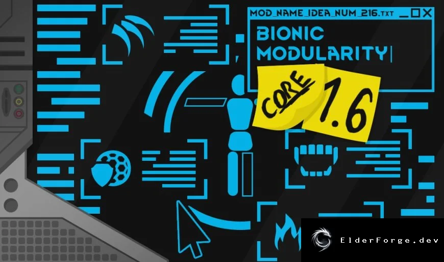 Bionic Modularity – новые модули для бионических конечностей в RimWorld