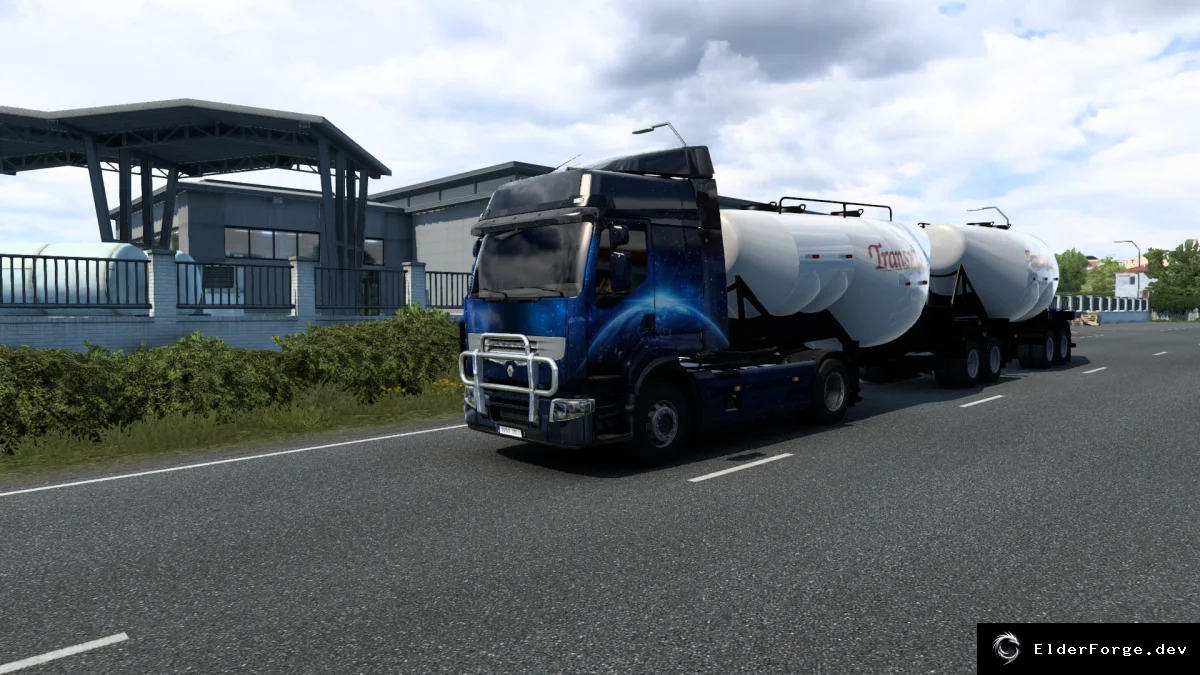 Обложка мода: BITREM SILO Trailer for Euro Truck Simulator 2 – New Metallic Skin