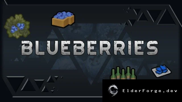 Blueberries – новые ягоды, вино и лекарство для RimWorld