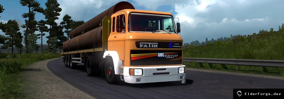 Обложка мода: BMC Fatih 2‑осный тягач для Euro Truck Simulator 2 – версия 2.0 (v1.40.x)