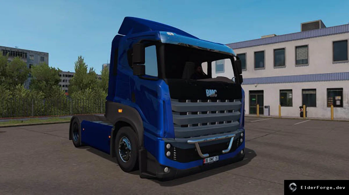 Обложка мода: BMC Tugra – новый турецкий грузовик для Euro Truck Simulator 2 (ETS2)